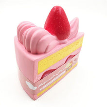 Load image into Gallery viewer, Medium Strawberry Cake Squishy - 8cm