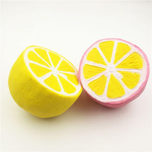 Wholesale Jumbo Lemon Squishy Mix Color - 10cm