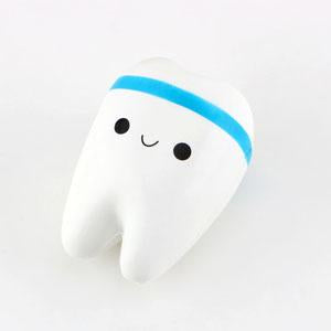 Wholesale Jumbo Tooth Squishy Mix Color - 11cm