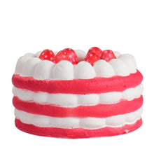 Load image into Gallery viewer, Wholesale Jumbo Stress Reliever Strawberry Cake Scented Squishy - 15cm