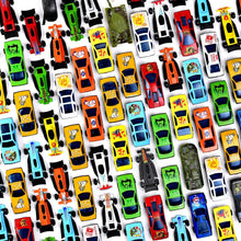 Load image into Gallery viewer, Wholesale 50 Pc Die Cast Toy Cars Party Favors Easter Eggs Filler or Cake Toppers Stocking Stuffers Cars Toys For Kids