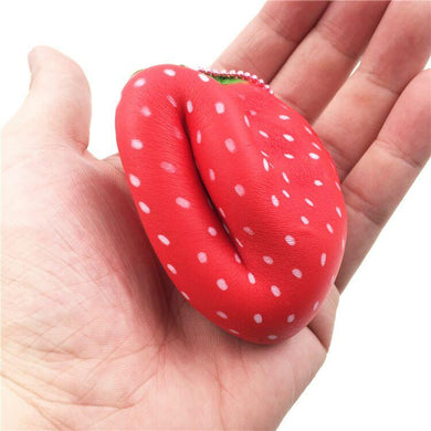 Wholesale Medium Strawberry Squishy - 8cm