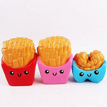 Load image into Gallery viewer, Wholesale Jumbo French Fries Squishy Slow Rising Sweet Scented - 10 cm