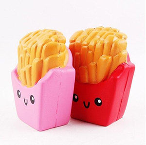 Wholesale Jumbo French Fries Squishy Slow Rising Sweet Scented - 10 cm
