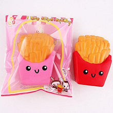 Load image into Gallery viewer, Wholesale Jumbo French Fries Squishy Slow Rising Sweet Scented - 10 cm