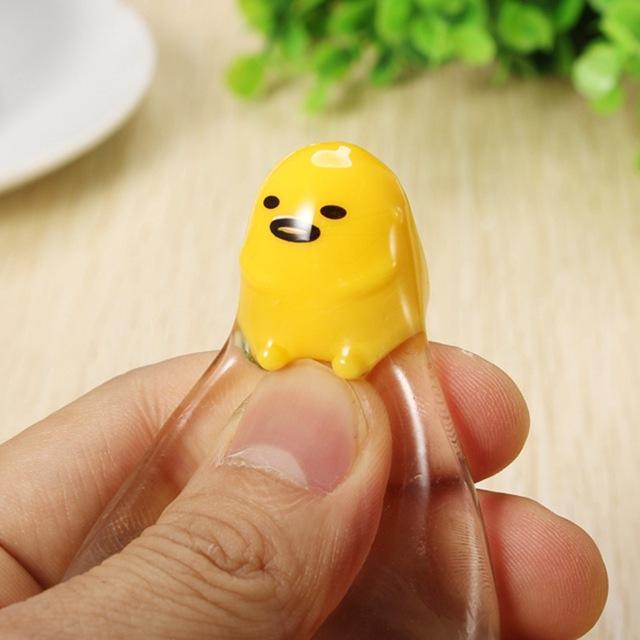 Medium Lazy Egg Yolk Squishy - 7cm