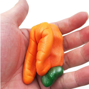 Wholesale Jumbo Carrot Squishy Scented - 14cm