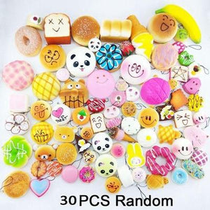 Wholesale Bulk 10, 20, 30 Pack of Mix Styles and Sizes Squishes