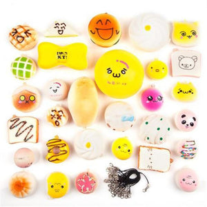 Wholesale Bulk 10, 20, 30 Pack of Mix Styles and Sizes Squishes