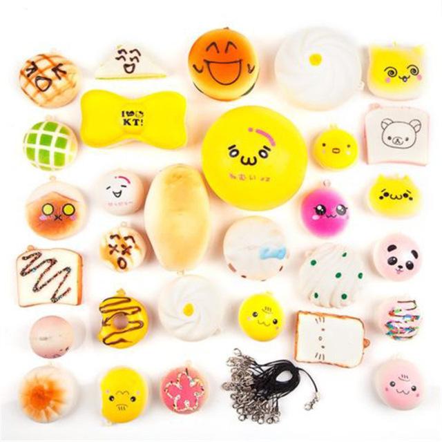 Wholesale Bulk 10, 20, 30 Pack of Mix Styles and Sizes Squishes