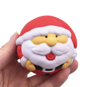 Wholesale Medium Santa Super Slow Rising Squishy Toy - 7cm