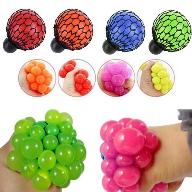 Wholesale Popular Mesh Ball Squishies, Quality Stress Relief Squeeze Toys