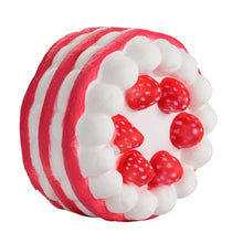 Load image into Gallery viewer, Wholesale Jumbo Stress Reliever Strawberry Cake Scented Squishy - 15cm